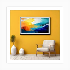 Abstract Painting 64 Art Print