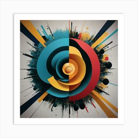 Abstract Abstract Painting 13 Art Print