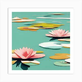 Water Lilies Art Print