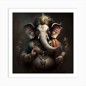 Shree Ganesha 3 Art Print