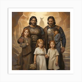 Chosen Family Art Print 3 Art Print