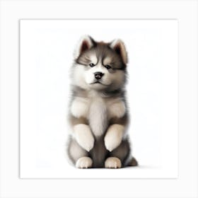 Husky Puppy 5 Art Print