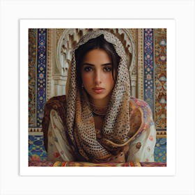 Afghan Woman Art Print