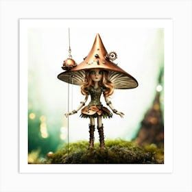 Little fairy doll 6 Art Print