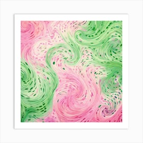 Abstract Watercolor Painting 10 Art Print