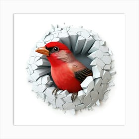 Red-Winged Blackbird Art Print