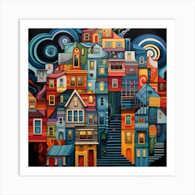 Cityscape 10 Art Print