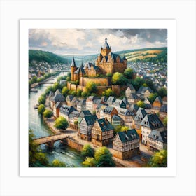 Siegen, Germany Art Print