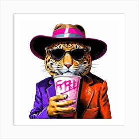 Cool Cat Art Print