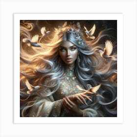 Mermaid 9 Art Print