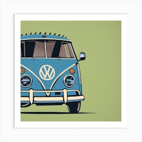 Vw campervan 1 Art Print