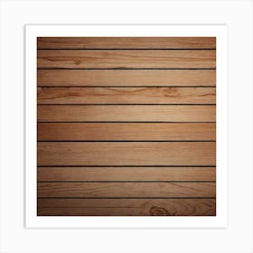 Wood Plank Background 12 Art Print