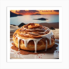 Cinnamon Bun Is 1 Art Print