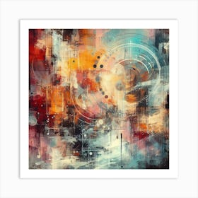 Abstract Painting 3 Art Print