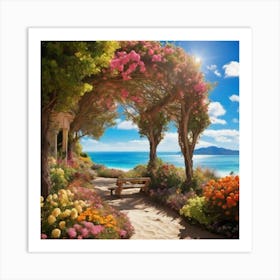 Garden Path Art Print