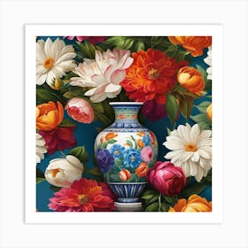 Chinese Vase Art Print