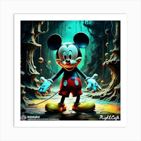 Mickey Mouse 3 Art Print