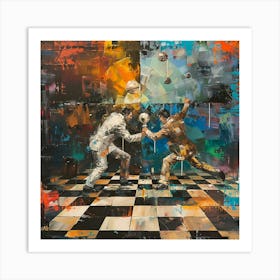 Chess Art Print