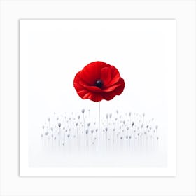 Remembrance Poppy 1 Art Print