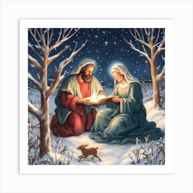 Nativity Art Print