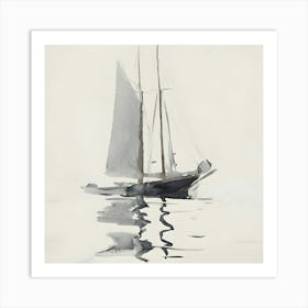 Sailboat 2 Art Print