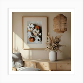 Pumpkins Art Print