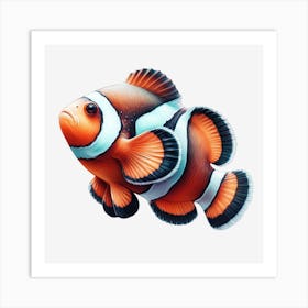 Clownfish 1 Art Print