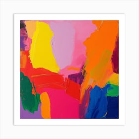 Modern Abstract Collection 56 Art Print