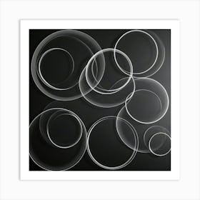 'Circles' 2 Art Print