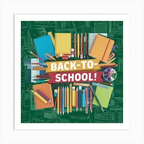 Back To School 10 Art Print