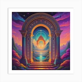 Timeless Portal Art Print