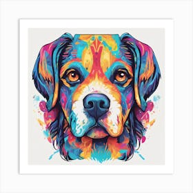 Bernese Dog Art Print