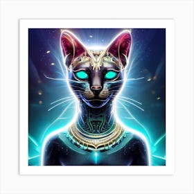 Bastet 2 Art Print