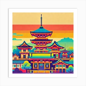 Kiyomizu Dera 3 Art Print