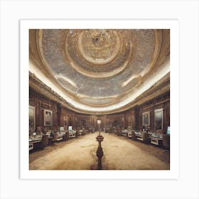 Hall Of Mirrors Art Print