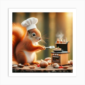 Chef Squirrel 2 Poster