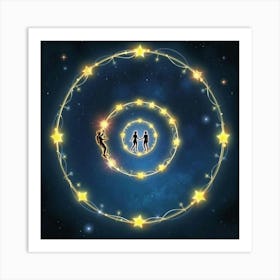 Starry Night 9 Art Print