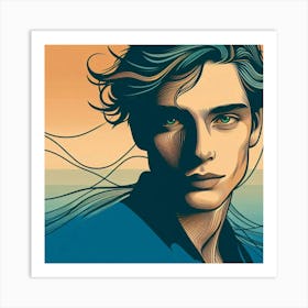 Young Man Art Print