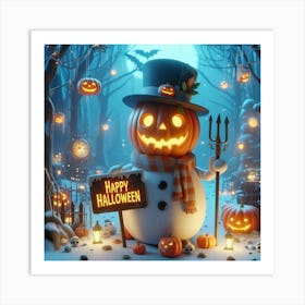 Happy Halloween 5 Art Print