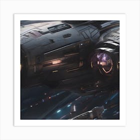 Spaceship 5 Art Print