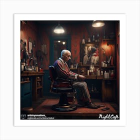 Barbershop 1 Art Print