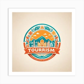 Tourism Logo 2 Art Print