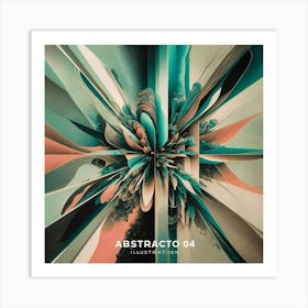 A Captivating Abstract Artwork Titled Abstracto 04 Qtgj0ezctd2enskrcs9ndg Csxvpcmlrsamyt69f Vza Art Print