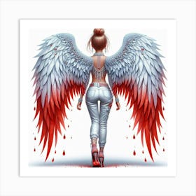 Angel Wings 16 Art Print