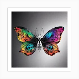 Butterfly Wall Art 2 Art Print