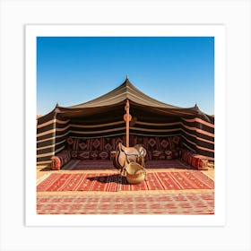 Bedouin Tent Art Print