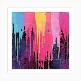 Graffiti Wall Art 10 Art Print