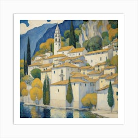 Kirche In Cassone Gustav Klimt Art Print 1 1 Art Print