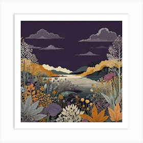 Landscape Painting 1 Art Print