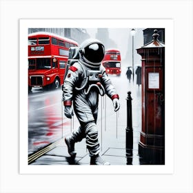 London Street Art Art Print